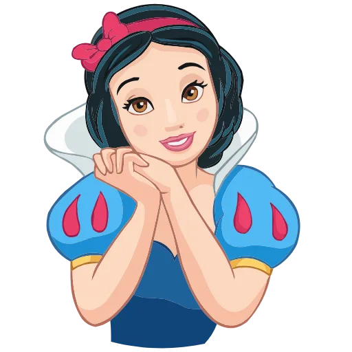 ☺️ Эмодзи «Белоснежка и гномы» для Telegram