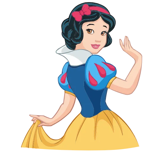 👋 Эмодзи «Белоснежка и гномы» для Telegram