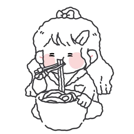 🍜 Стикер «София» для Telegram