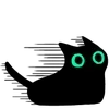 🐈‍⬛ Эмодзи «‍⬛ Black Cat - черный котик» для Telegram