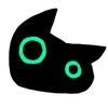 🐈‍⬛ Эмодзи «‍⬛ Black Cat - черный котик» для Telegram