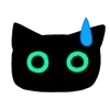 🐈‍⬛ Эмодзи «‍⬛ Black Cat - черный котик» для Telegram