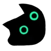 🐈‍⬛ Эмодзи «‍⬛ Black Cat - черный котик» для Telegram