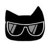 🐈‍⬛ Эмодзи «‍⬛ Black Cat - черный котик» для Telegram