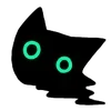 🐈‍⬛ Эмодзи «‍⬛ Black Cat - черный котик» для Telegram