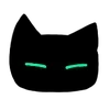 🐈‍⬛ Эмодзи «‍⬛ Black Cat - черный котик» для Telegram