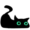 🐈‍⬛ Эмодзи «‍⬛ Black Cat - черный котик» для Telegram