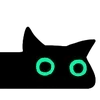 🐈‍⬛ Эмодзи «‍⬛ Black Cat - черный котик» для Telegram