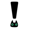 🐈‍⬛ Эмодзи «‍⬛ Black Cat - черный котик» для Telegram
