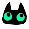 🐈‍⬛ Эмодзи «‍⬛ Black Cat - черный котик» для Telegram