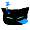 🐈‍⬛ Эмодзи «‍⬛ Black Cat - черный котик» для Telegram