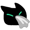 🐈‍⬛ Эмодзи «‍⬛ Black Cat - черный котик» для Telegram
