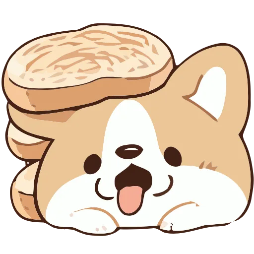🐶 Эмодзи «Soft Corgi» для Telegram