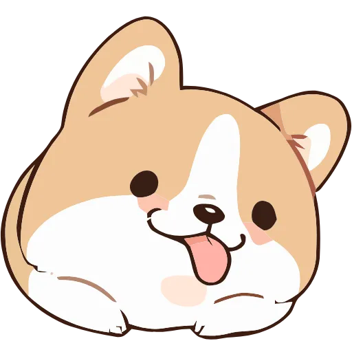 🐶 Эмодзи «Soft Corgi» для Telegram