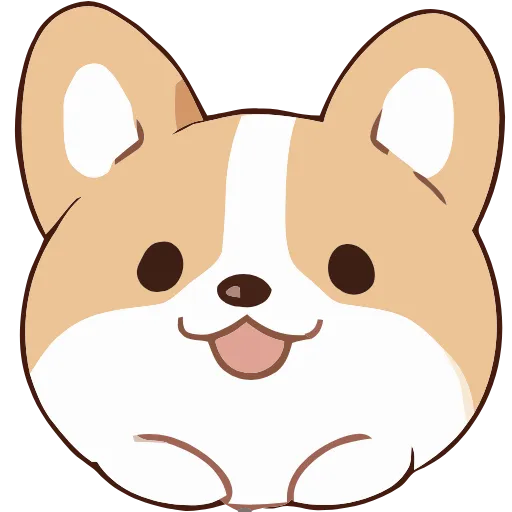 Эмодзи Soft Corgi для Telegram — скачать
