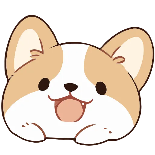 🐶 Эмодзи «Soft Corgi» для Telegram