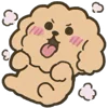 😳 Эмодзи «Poodle» для Telegram