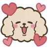 🥰 Эмодзи «Poodle» для Telegram