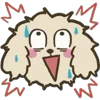 😧 Эмодзи «Poodle» для Telegram