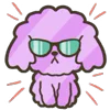 Стикерпак Poodle для Telegram