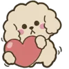 ❤️ Эмодзи «Poodle» для Telegram