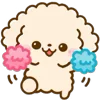 🕺 Эмодзи «Poodle» для Telegram