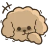 😂 Эмодзи «Soft poodle» для Telegram