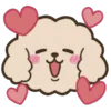 🥰 Эмодзи «Soft poodle» для Telegram