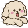 😃 Эмодзи «Soft poodle» для Telegram