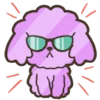 Эмодзи Soft poodle для Telegram — скачать