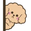 👀 Эмодзи «Soft poodle» для Telegram