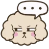 🤔 Эмодзи «Soft poodle» для Telegram