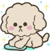 🤩 Эмодзи «Soft poodle» для Telegram