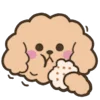 😋 Эмодзи «Soft poodle» для Telegram