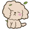 🥶 Эмодзи «Soft poodle» для Telegram