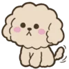 😊 Эмодзи «Soft poodle» для Telegram