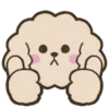 👍 Эмодзи «Soft poodle» для Telegram