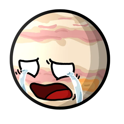 😭 Стикер «Шаранутый Космос» для Telegram