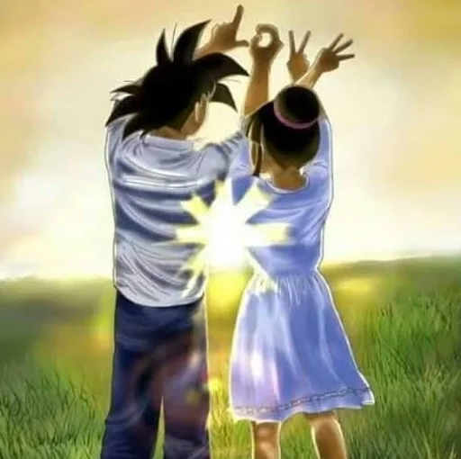 🖤 Стикер «Son Goku» для Telegram
