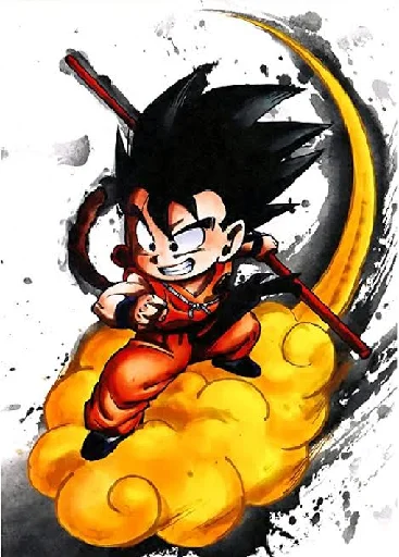 ☁ Стикер «Son Goku» для Telegram