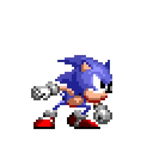 🏃 Стикер «Sonic CD» для Telegram
