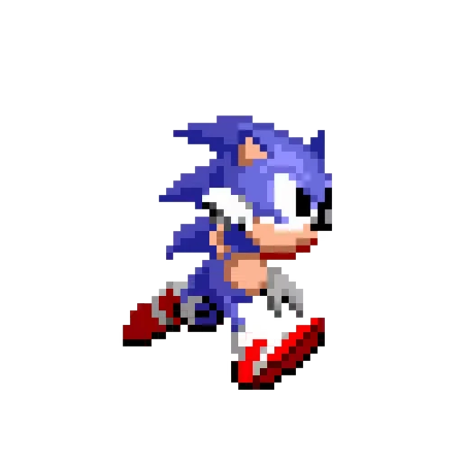 🏊‍♂ Стикер «Sonic CD» для Telegram