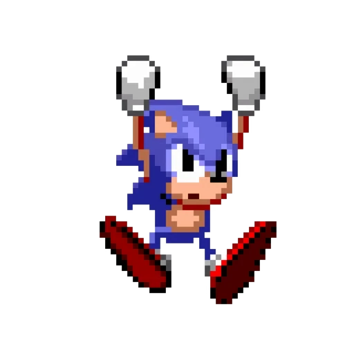 🏃 Стикер «Sonic CD» для Telegram