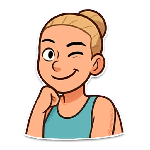 😉 Стикер «Sons of the Forest» для Telegram