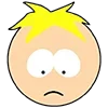 😞 Эмодзи «😑 Южный парк в виде пинов Бравл Старс» для Telegram