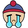😭 Эмодзи «😑 Южный парк в виде пинов Бравл Старс» для Telegram