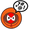 🤬 Эмодзи «😑 Южный парк в виде пинов Бравл Старс» для Telegram