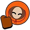 👍 Эмодзи «😑 Южный парк в виде пинов Бравл Старс» для Telegram