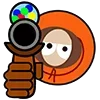 🔫 Эмодзи «😑 Южный парк в виде пинов Бравл Старс» для Telegram