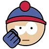 😠 Эмодзи «😑 Южный парк в виде пинов Бравл Старс» для Telegram